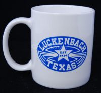 LUCKENBACH Texas City Logo Coffee Mug